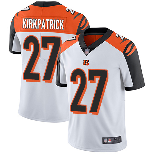 Cincinnati Bengals Limited White Men Dre Kirkpatrick Road Jersey NFL Footballl #27 Vapor Untouchable